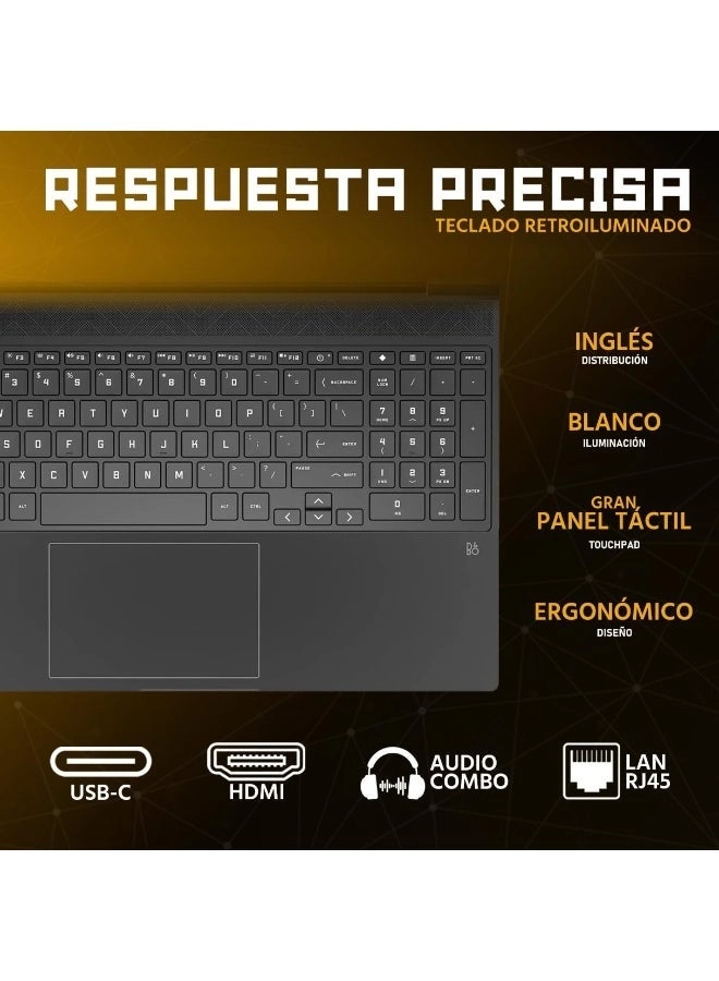 Victus 15 - 15.6'' Ryzen 7 -7445HS 16GB DDR5 512GB SSD