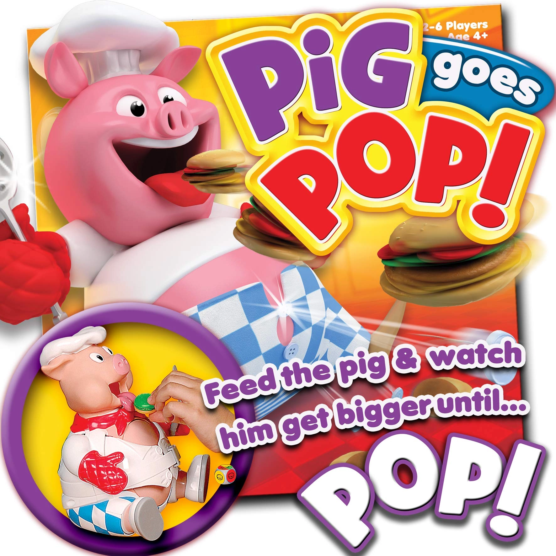 Asmodee Pig Goes Pop - English 4 - 10 years