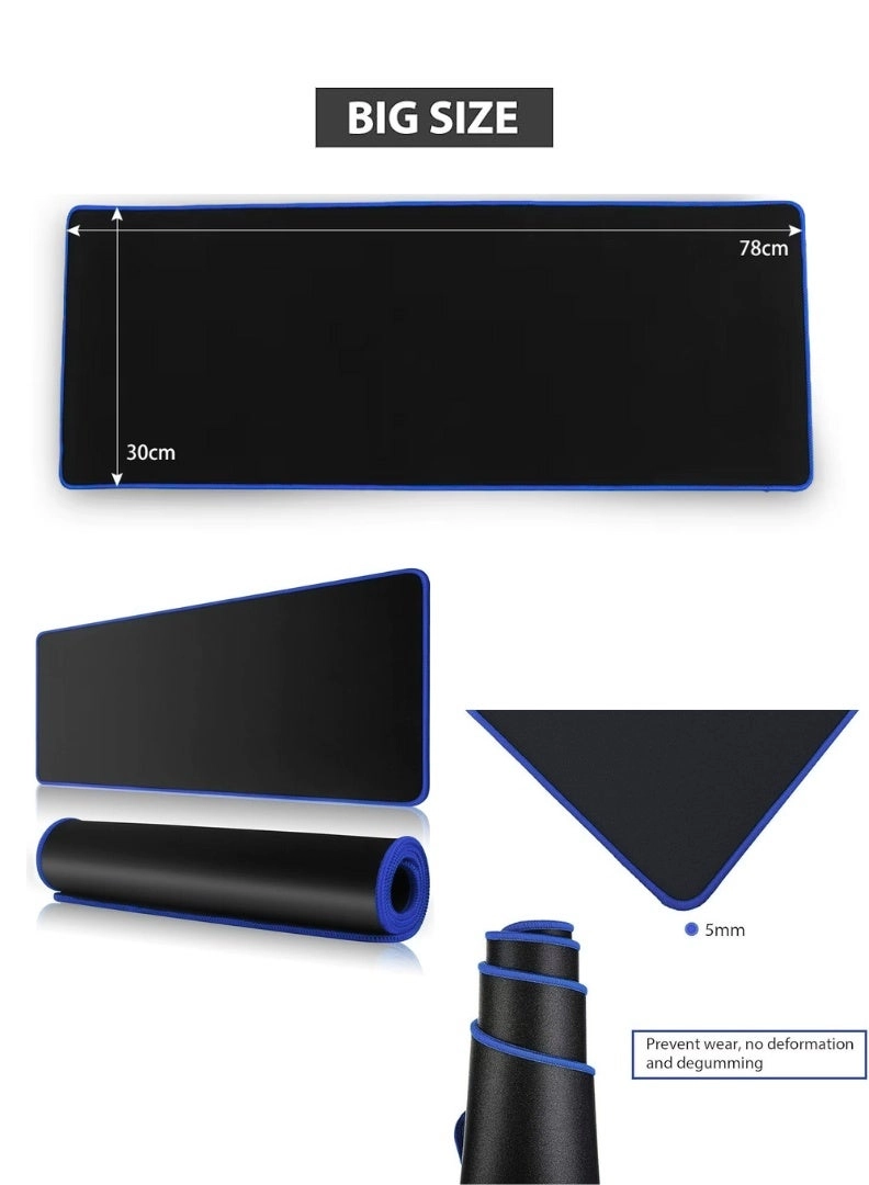 XL Cloth Gaming Mouse Pad - 78x30 cm