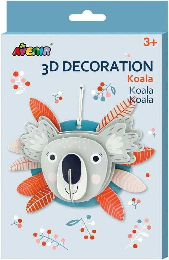 Avenir 3D Decoration Kit - Koala - Suitable for 3 years and above