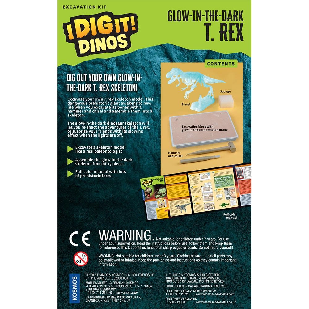 I Dig It Dinos T Rex Excavation Science Experiment Kit
