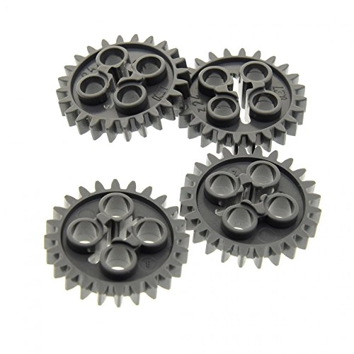 Technic Gear 3648 - 24 teeth Dark Grey