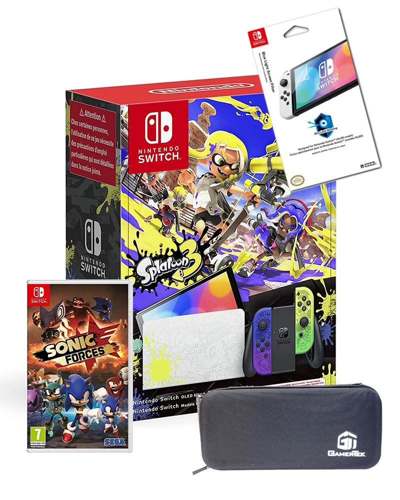 Switch OLED + Splatoon 3