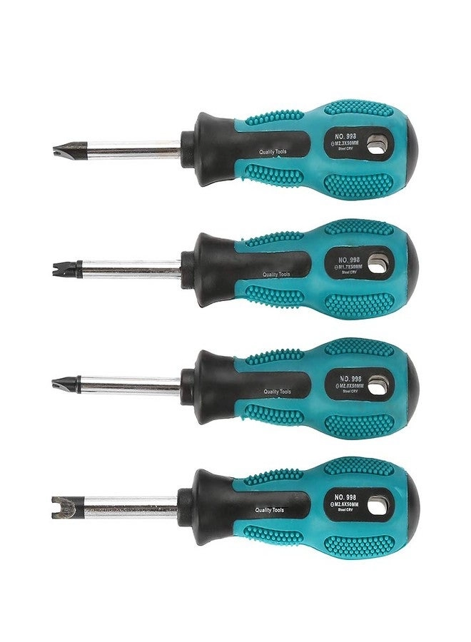 Walfront U Fork Magnetic Screwdriver Set (4 Pcs)