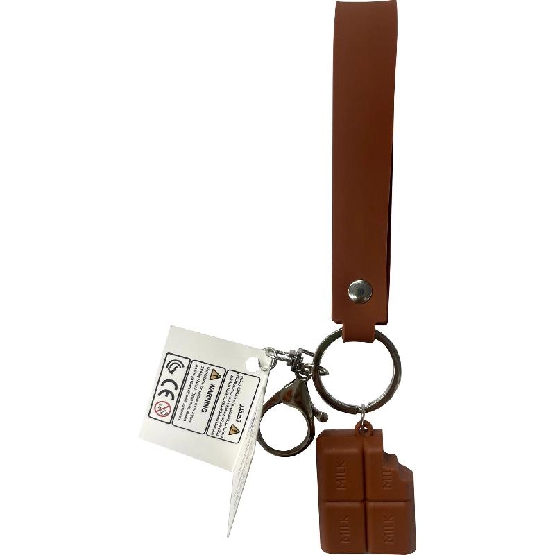 Non Branded Keychain - Chocolate