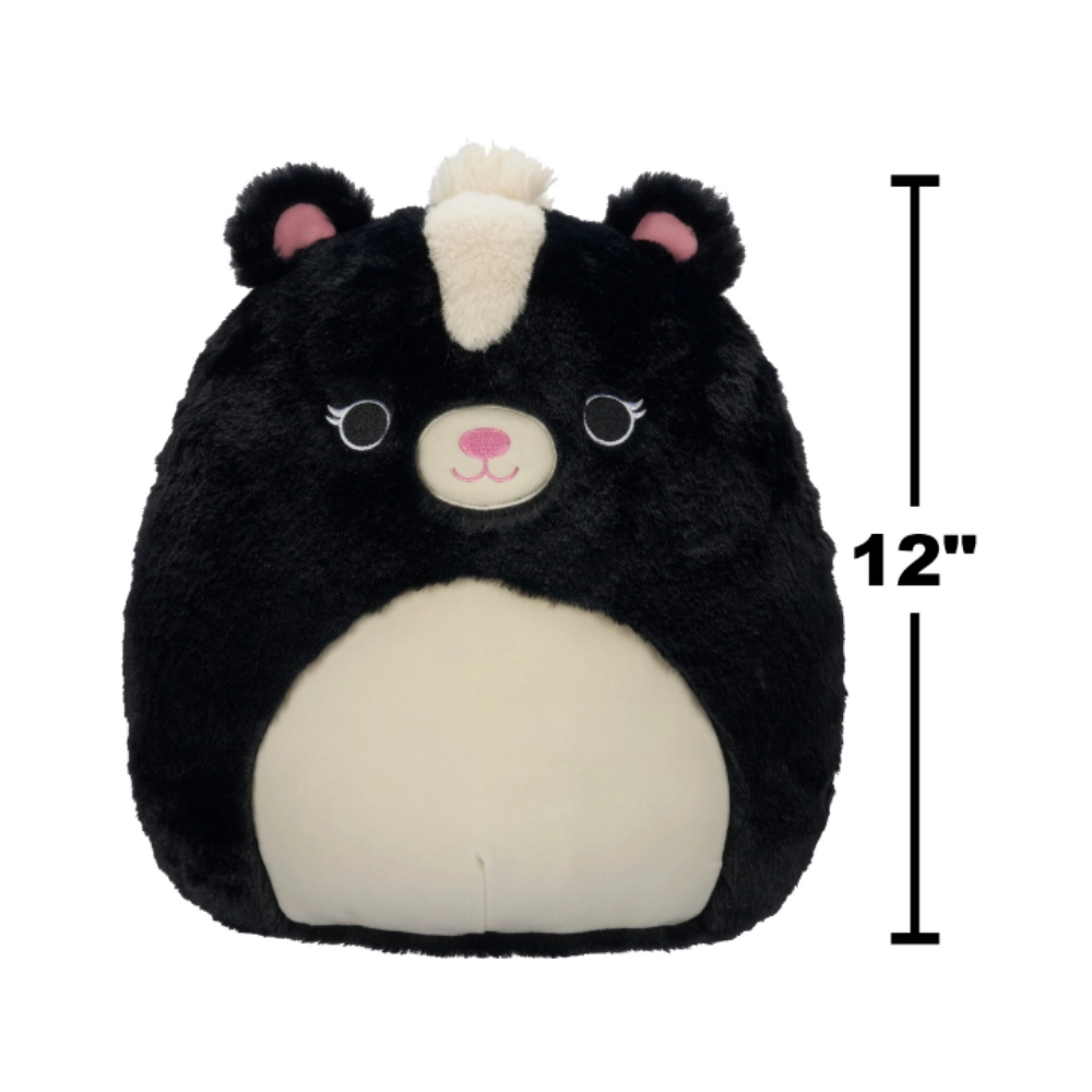 Selma Skunk Fuzzamallows 30 cm Plush - Black/White