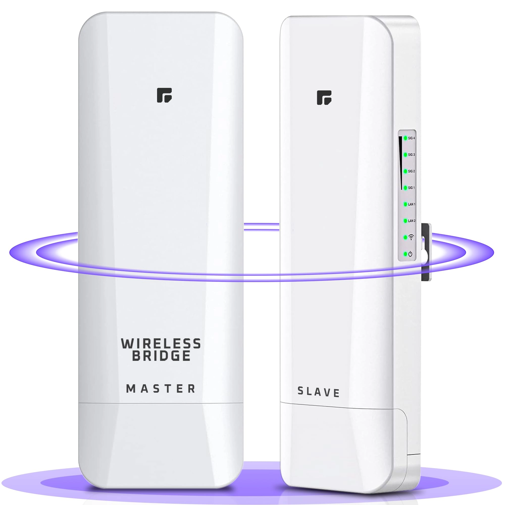 GOOD STORY 5KM Wireless Bridge P2P - 2 Pack 5GHz 100/1000Mbps
