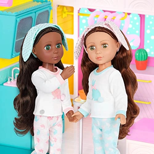 Eniko Doll - 14-inch Brown Hair Green Eyes Ages 3+