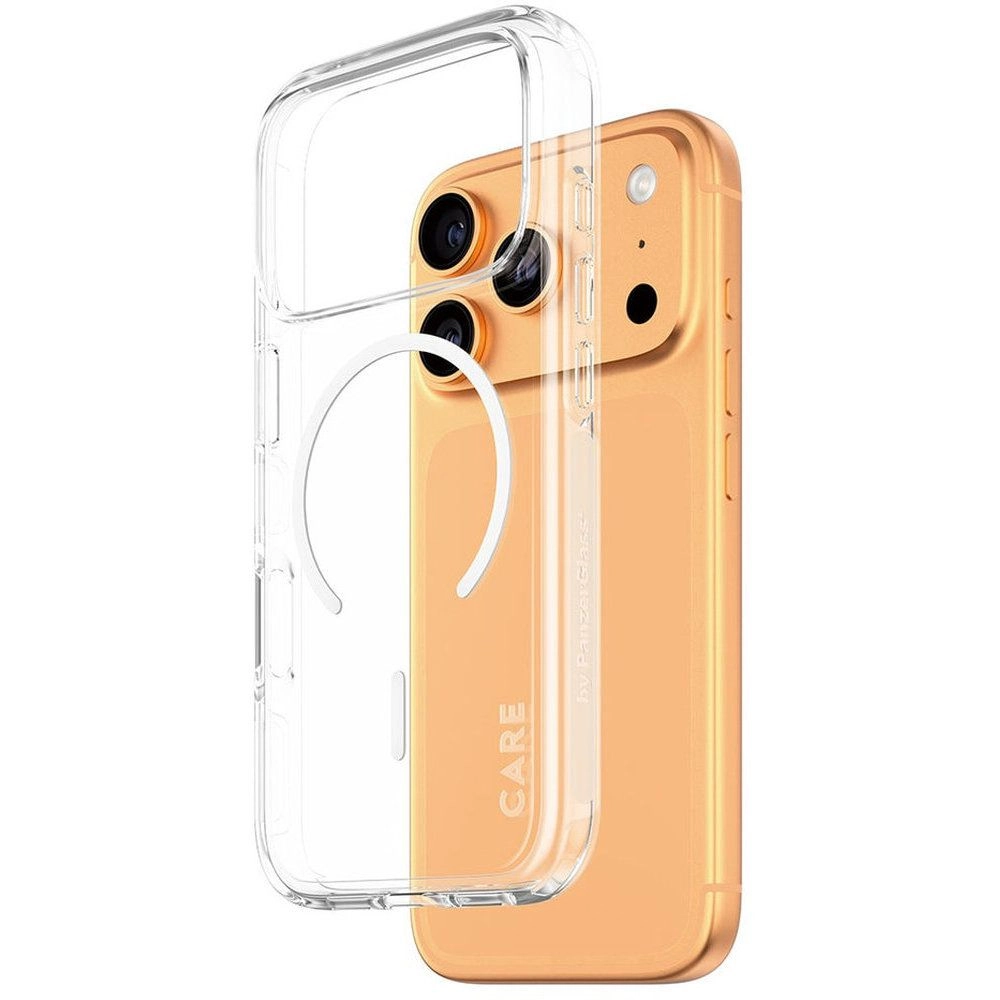 PanzerGlass Clear Recycled Plastic Back Protector + Camera Lens Protector for iPhone 17 Pro