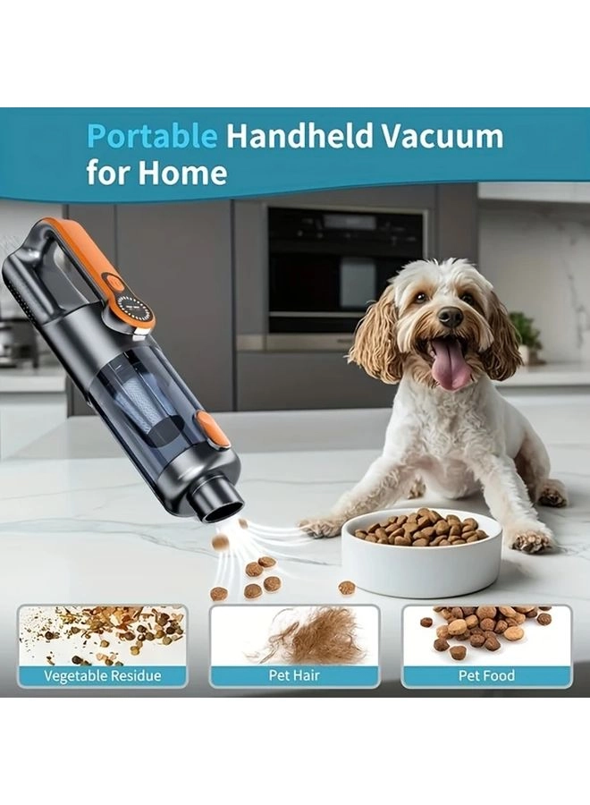 4-in-1 Wireless Handheld Vacuum Cleaner - 2000mAh