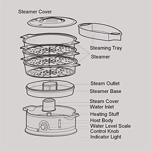 Electric Food Steamer - 9L