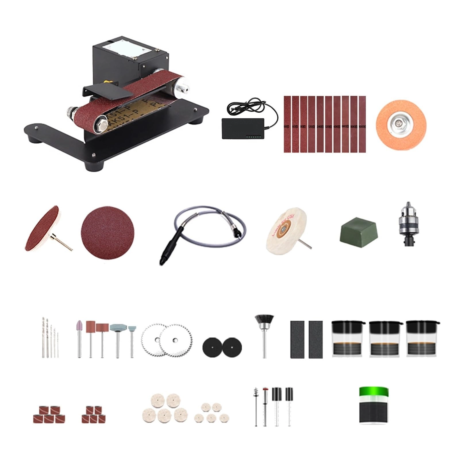Polishing Sanding Machine - 250W Seven-stage speed-adjusting Set 2