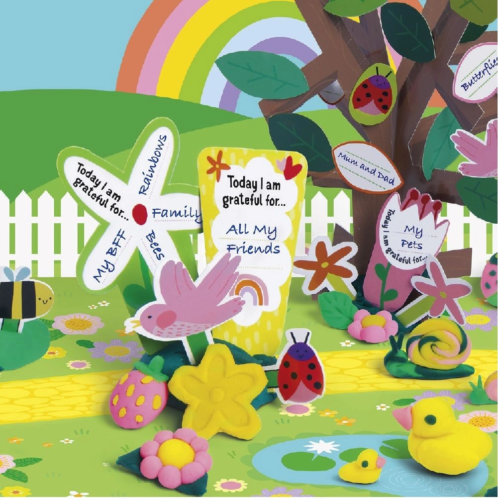 Mindful Me DIY Dough Garden Sensory Craft Kit - 6+ Multi Colour