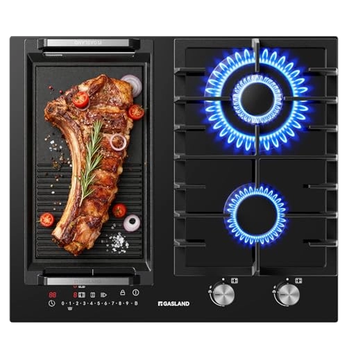 GIH604BF Gas + Induction hob