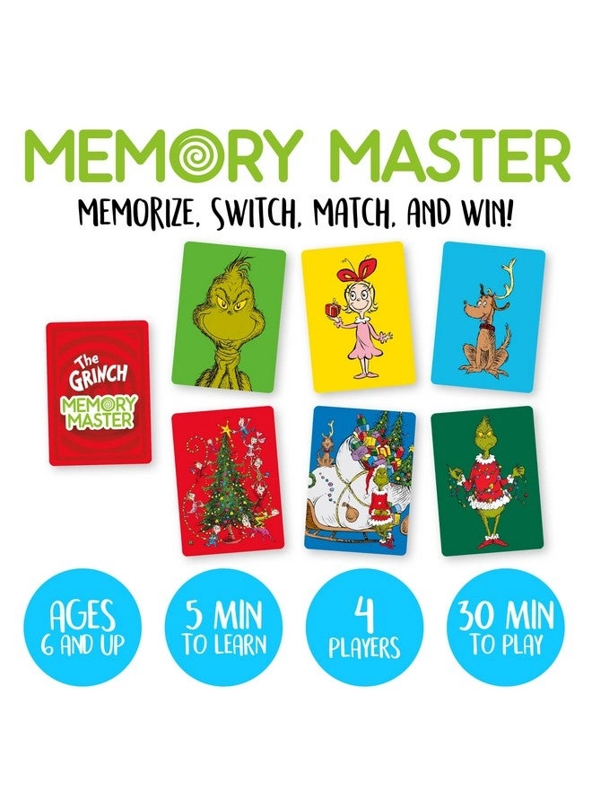 Grinch Christmas Memory Master - Card Game