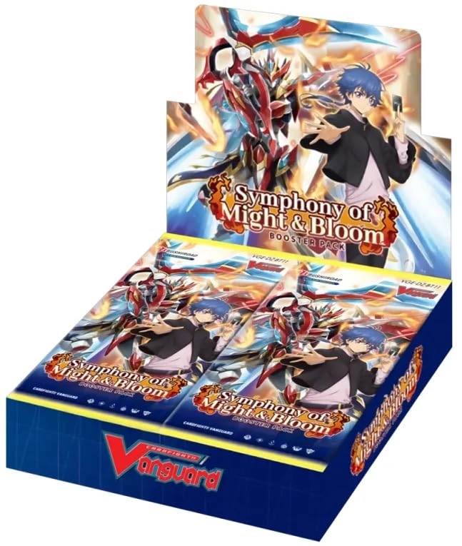 Bushiroad Cardfight Vanguard - Symphony of Might & Bloom Booster Display