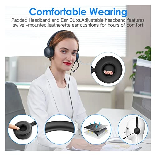 USB/3.5mm Wired Headset