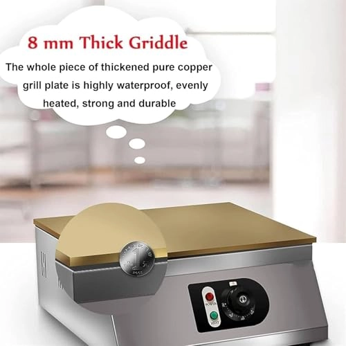 Electric Souffle Maker - 1700 watts 50-250℃ Non Stick
