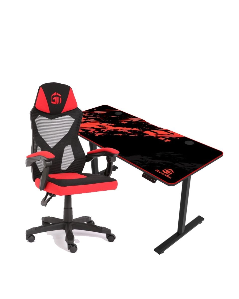 GamerTek GT-Elevate X - 140x60cm + Ignite - Red Edition
