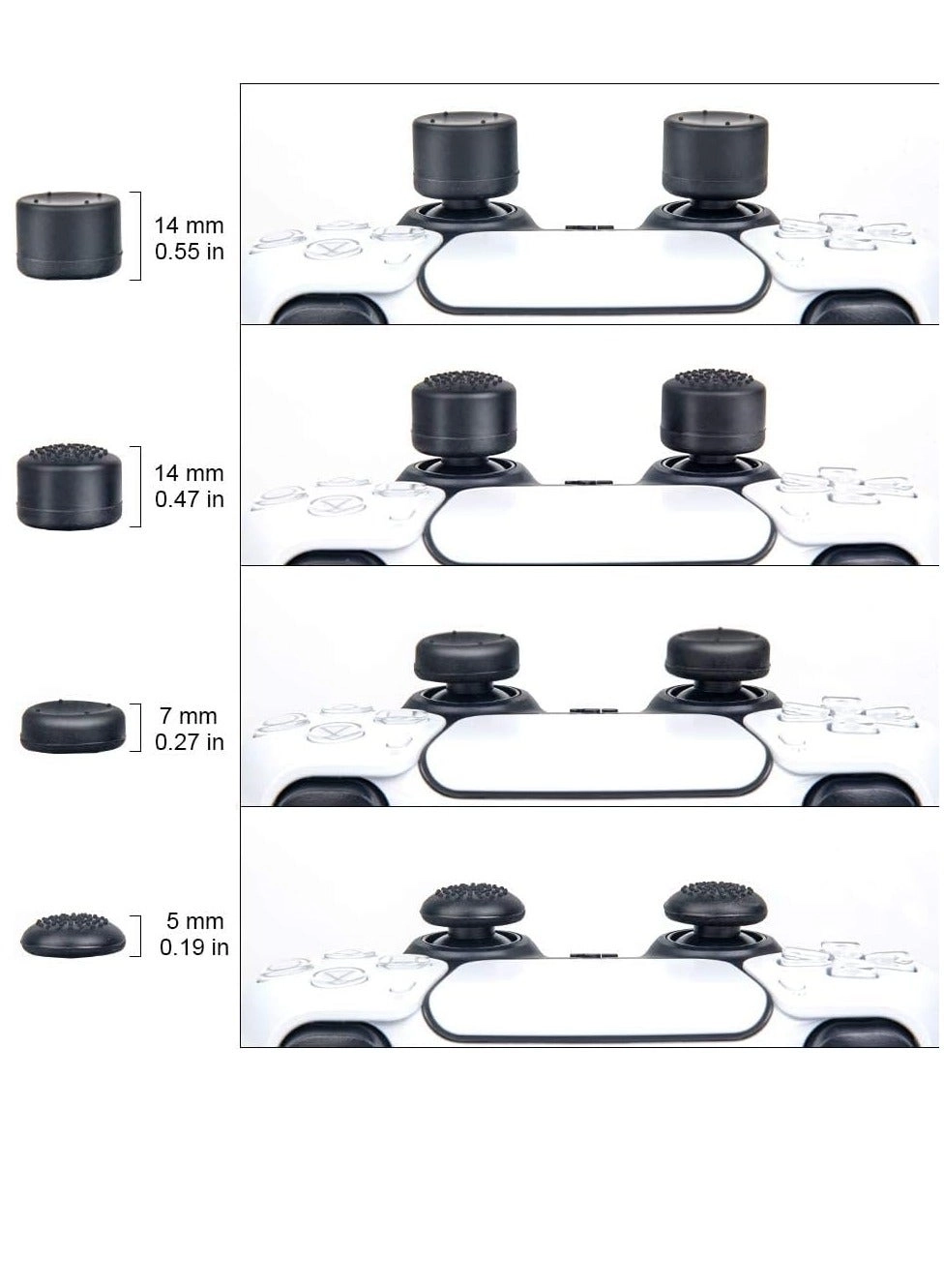 PS5 DualSense Controller Carry Case - Shockproof Hard Case Travel