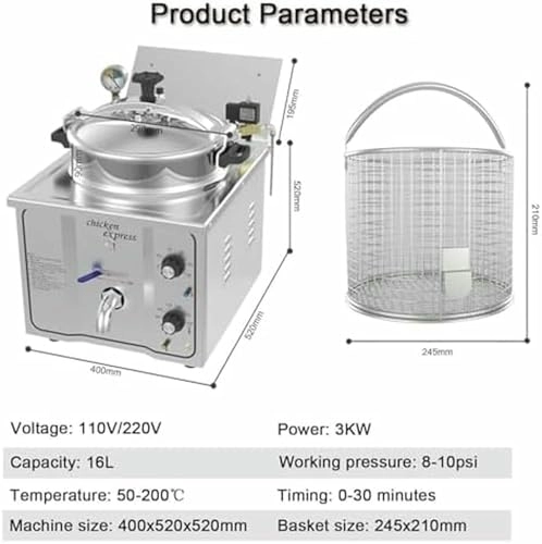 High Pressure Fried Chicken Machine OJHGRDFV-038