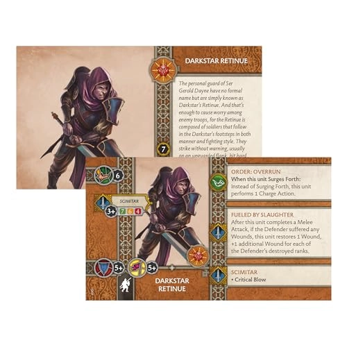 A Song of Ice & Fire & Fire: Tabletop Miniatures Game: Darkstar Retinue Unit