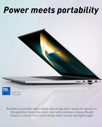 Galaxy Book4 Laptop NP750XGK - 15.6'' Core 7-150U 16GB DDR4 512GB SSD