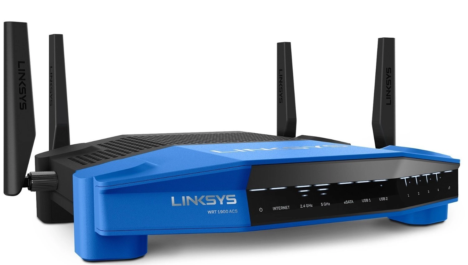 Linksys (Refurbished) WRT1900AC - 600 Mbps 1300 Mbps 802.11ac