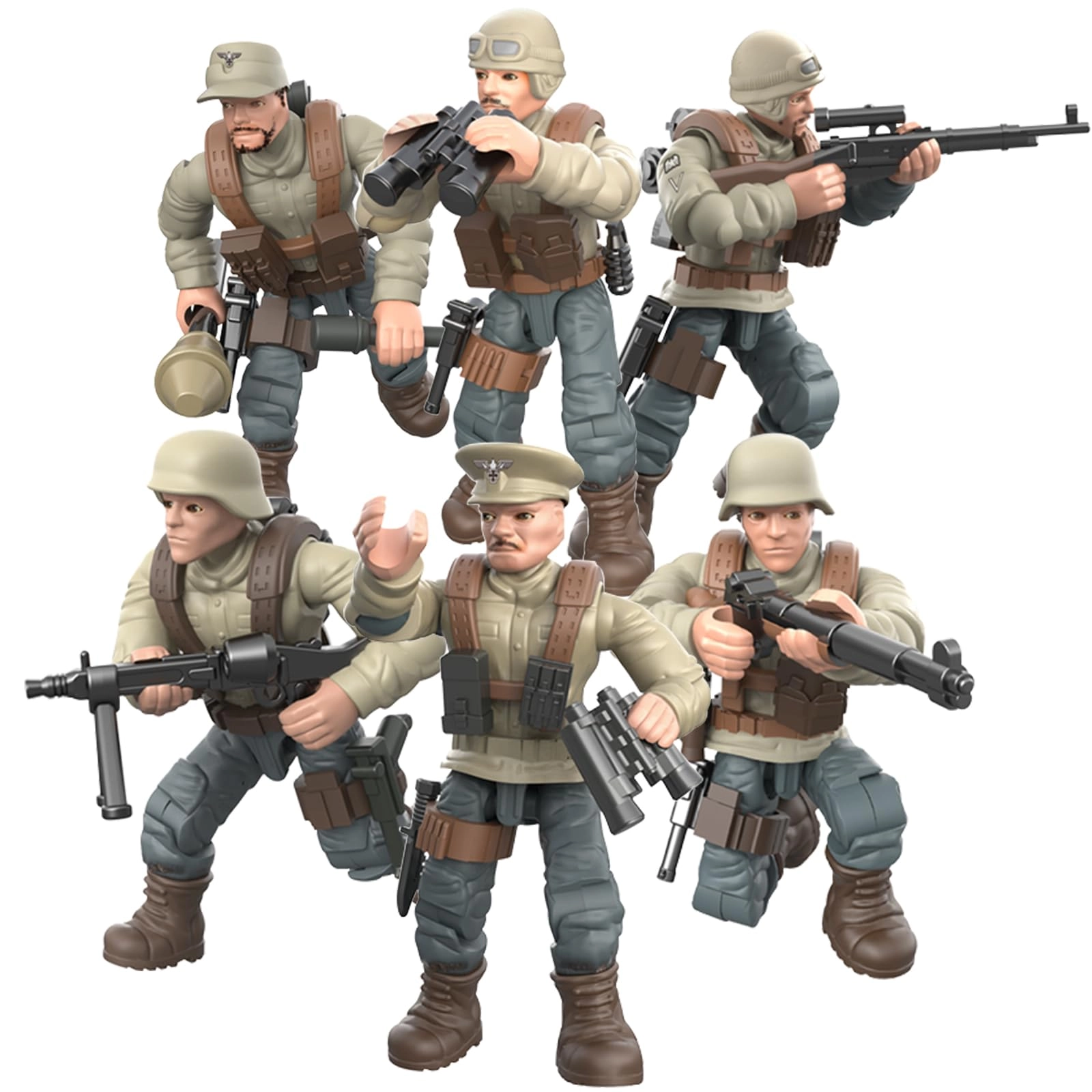 XJ9902 - 6 piece(s) Army - Military