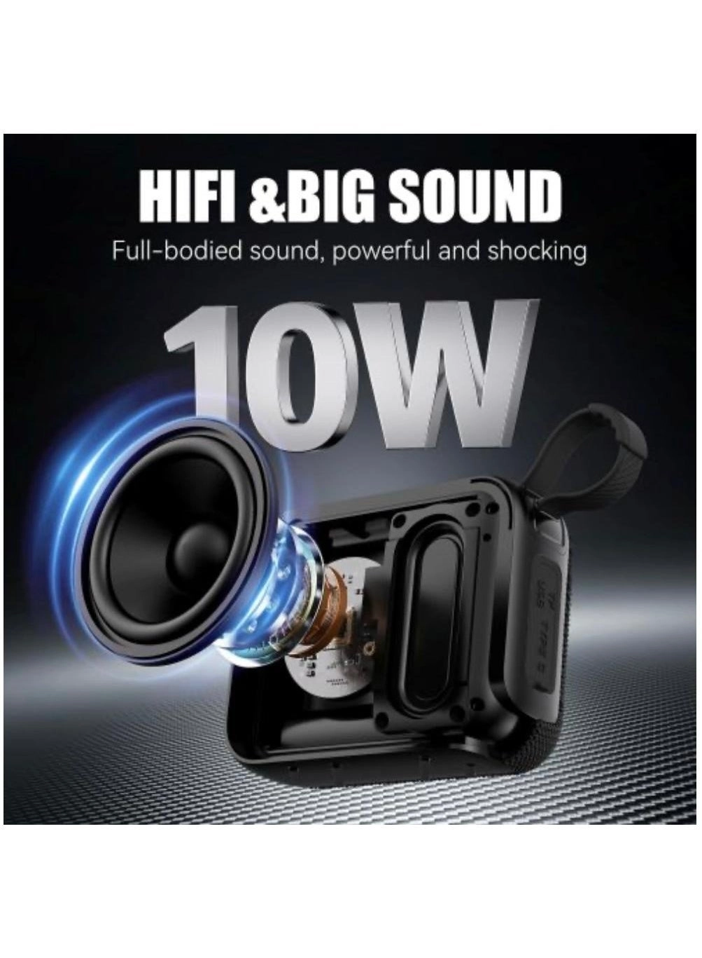 Mini portable Bluetooth speaker - TWS USB TF