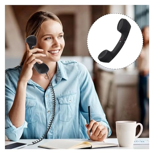 Vintage Style USB C Cell Phone Earpiece Wired Earbud