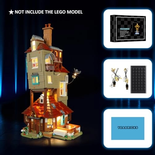 LED Light for LEGO Harry Potter The Burrow 76437 - Plastic Harry Potter