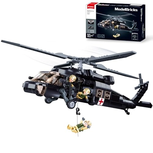 Sluban UH-60 - 692 pcs for ages 6+