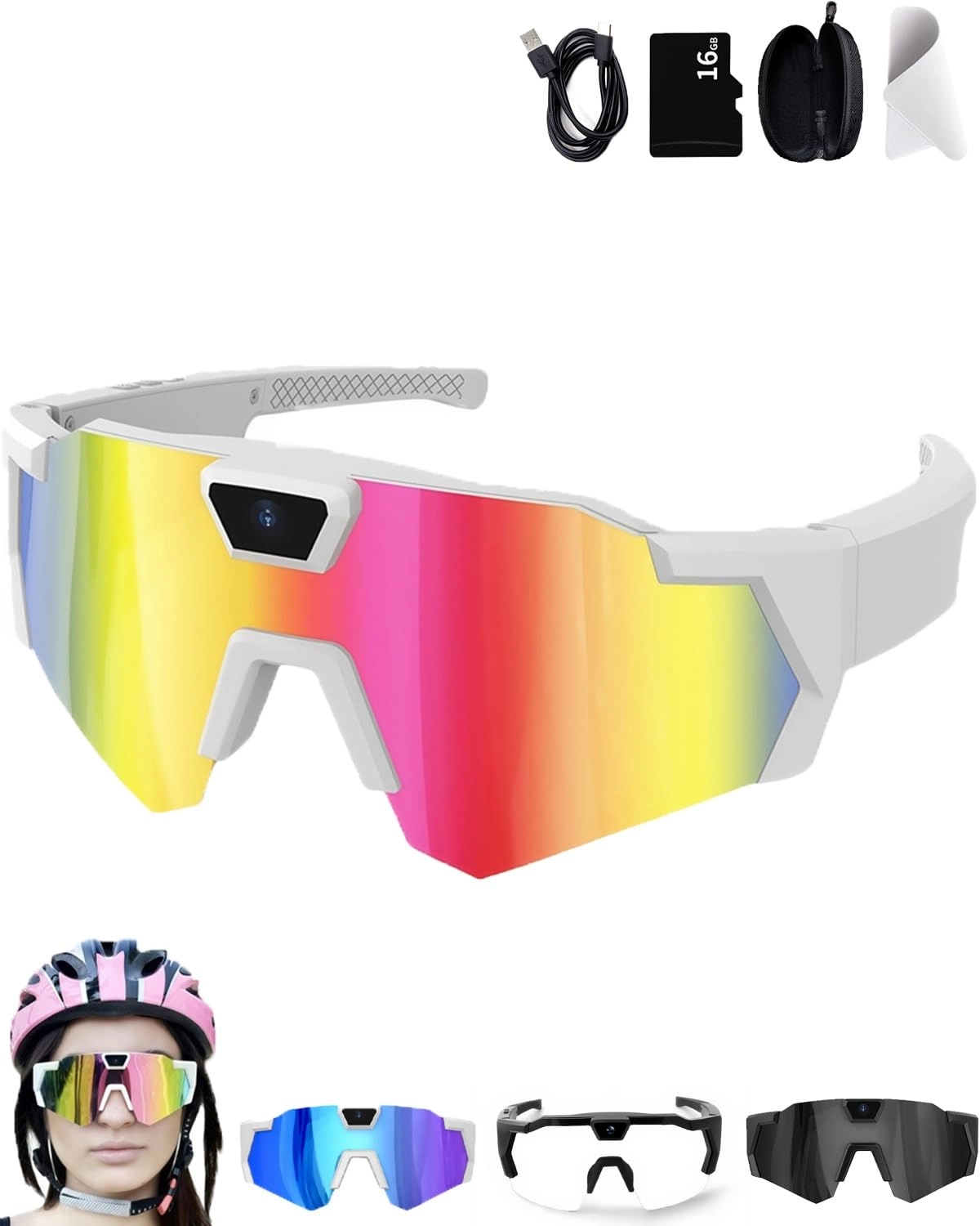 FOUR KAQA POV Glasses - 4K Baseball Camera