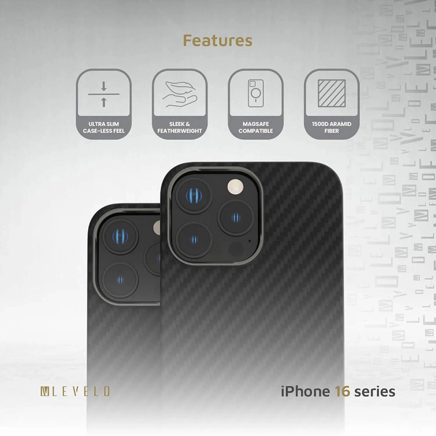 Sergei 1500D Case with MagSafe for iPhone 16 Pro Max