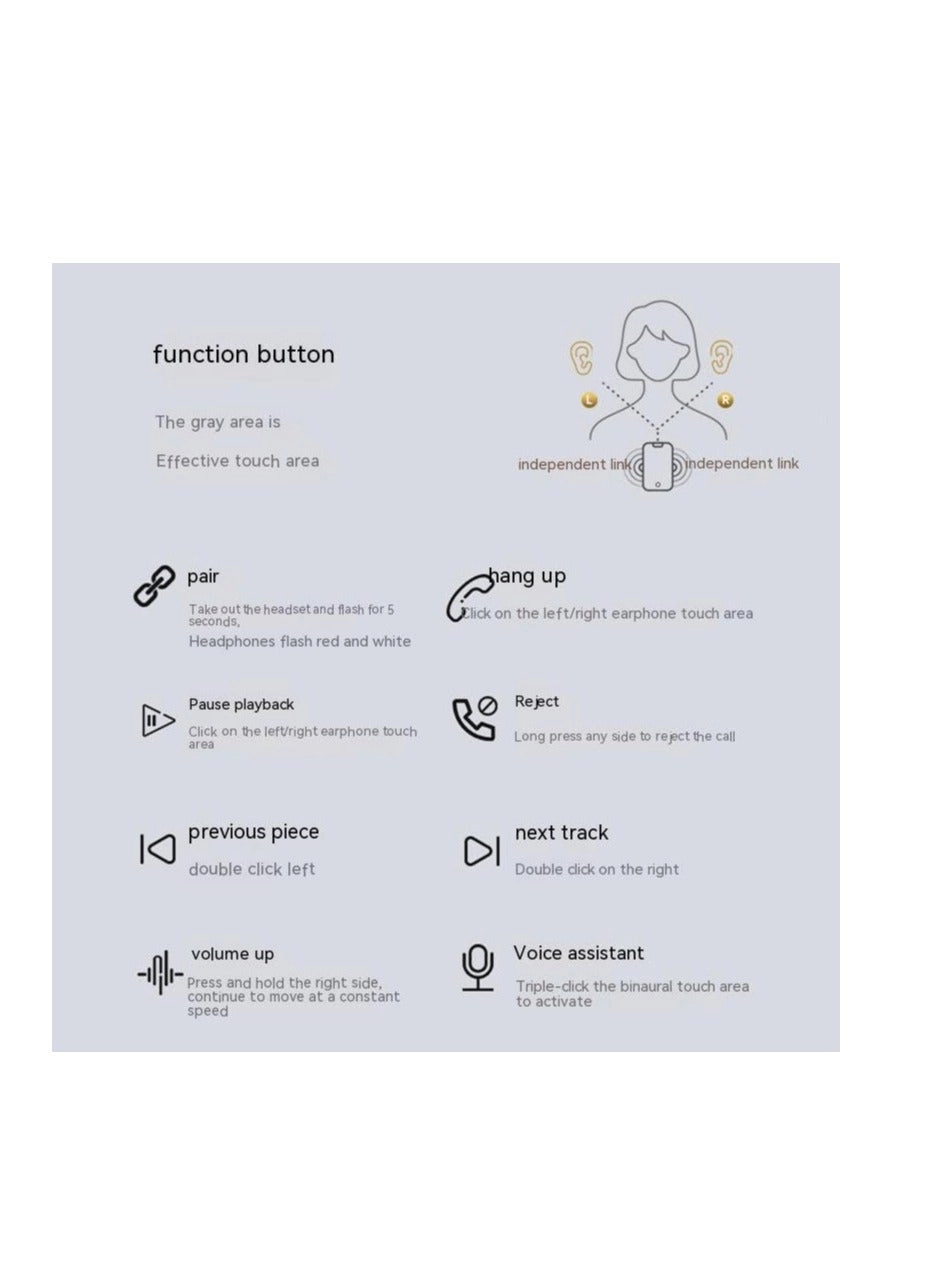 Bone Conduction Headphones Wireless Headphone