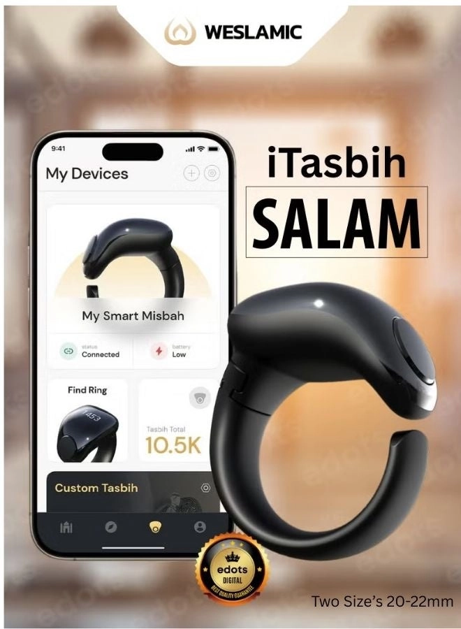 WESLAMIC iTasbih SALAM - 20&22mm ABS