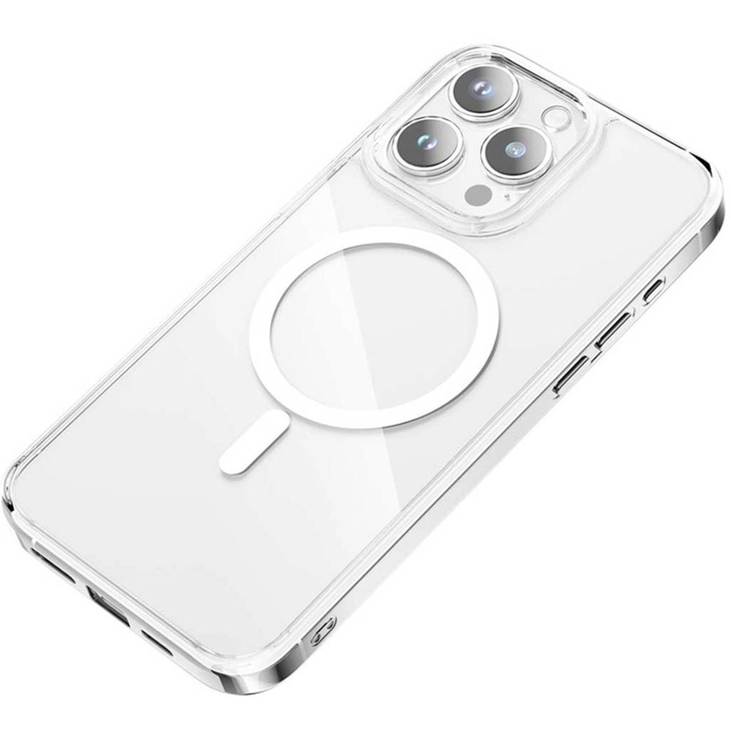 GREEN LION MagSafe Crystal Clear Case for iPhone 15 Pro