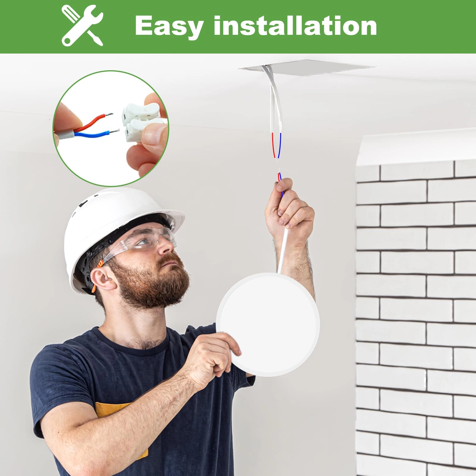 led ceiling light - 3000K/4000K/6500K Pack