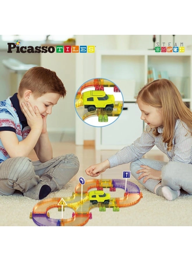 Race Track Magnetic Tiles PTMR40 - 40pcs