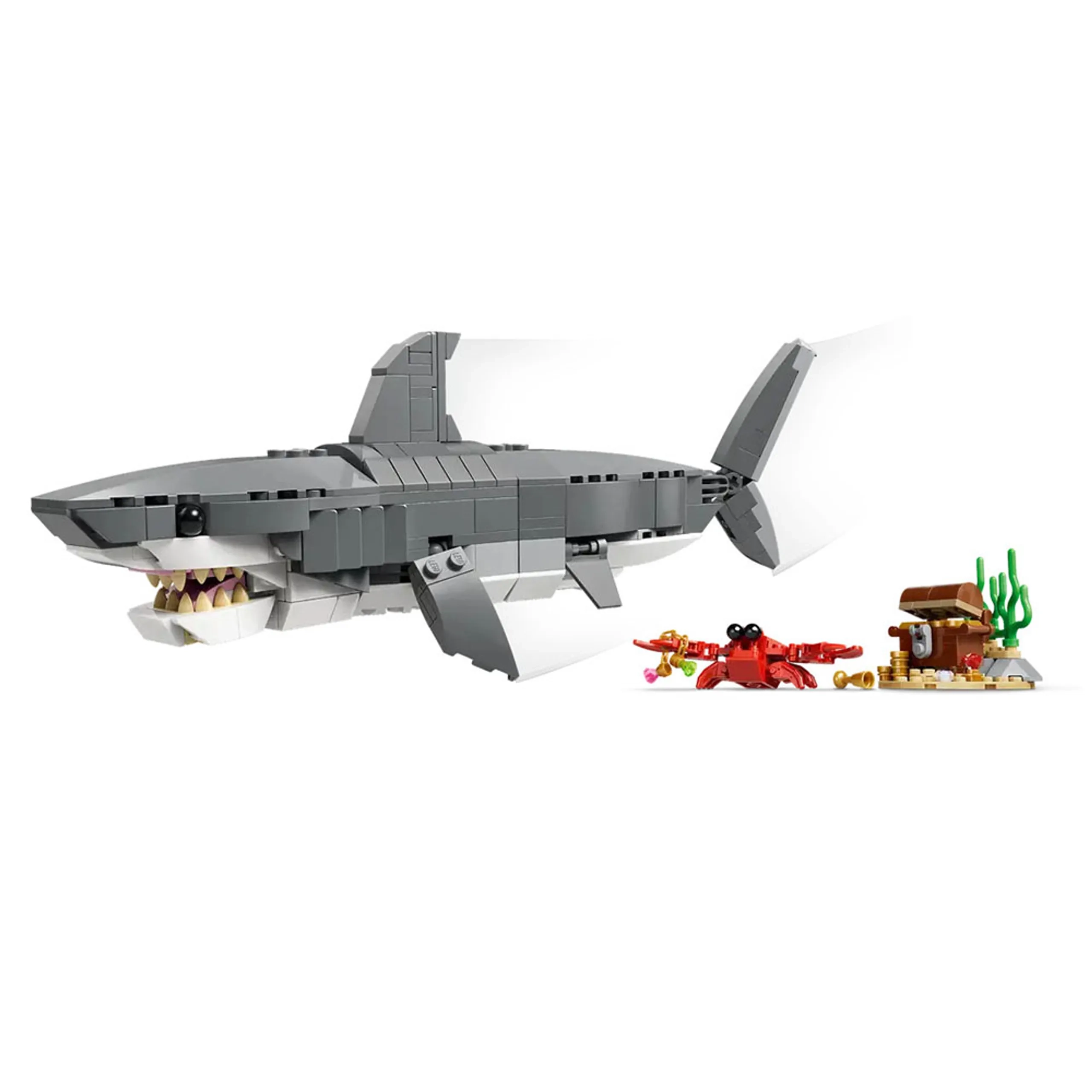 Fierce Shark with a Treasure Chest - 3in1 8+