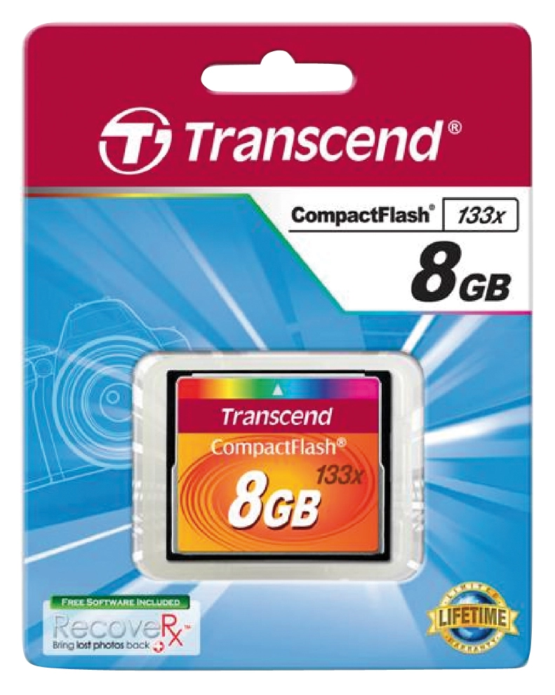 CompactFlash Memory Card 133x - 8GB