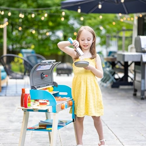 Deluxe Grill & Pizza Oven Play Set - 40 pcs (MD30608)