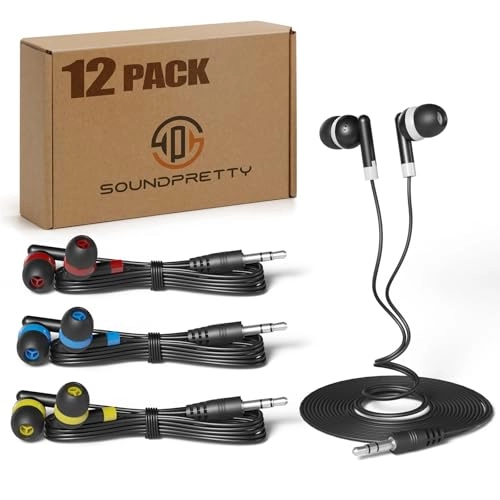 SPT-12MIX Wired Earbud 12 Pack