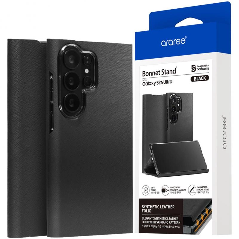 Bonnet Stand Flip Cover for Samsung Galaxy S25 Ultra