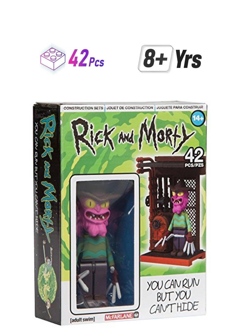 McFarlane Toys Interlocking Building Set - Construction Rick and morty