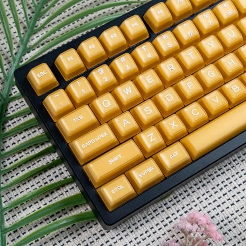 142 Keys PBT Doubleshot Transluent Keycaps - Wired