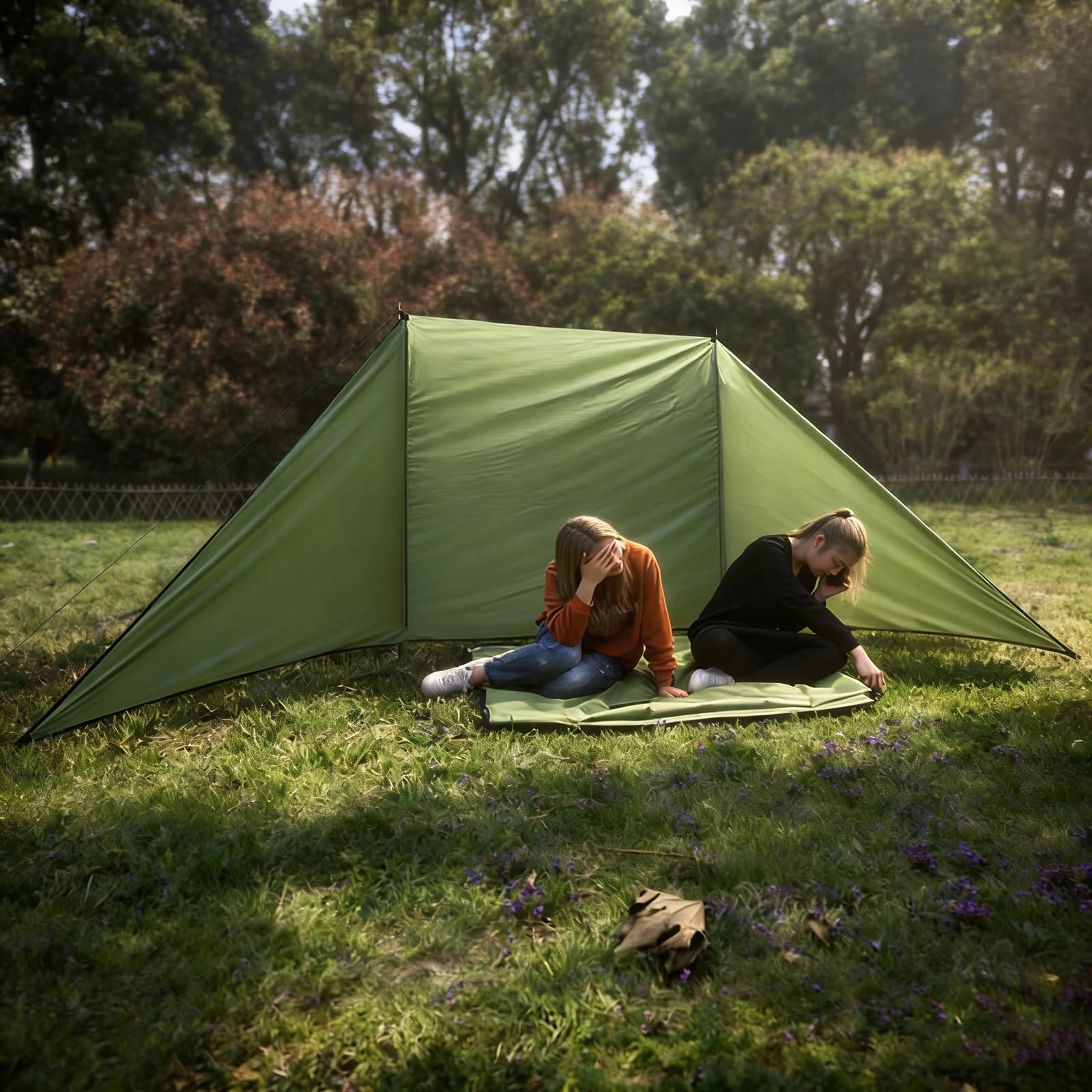 Multipurpose Portable Tent Windbreak - 250x70cm