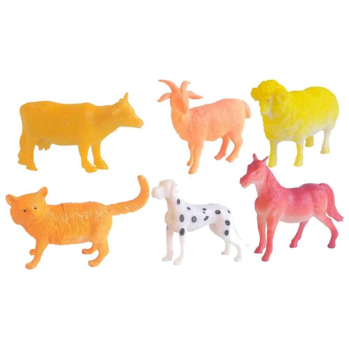Farm Animals Collectable Toys (ALGT-666A-9) 6 pcs