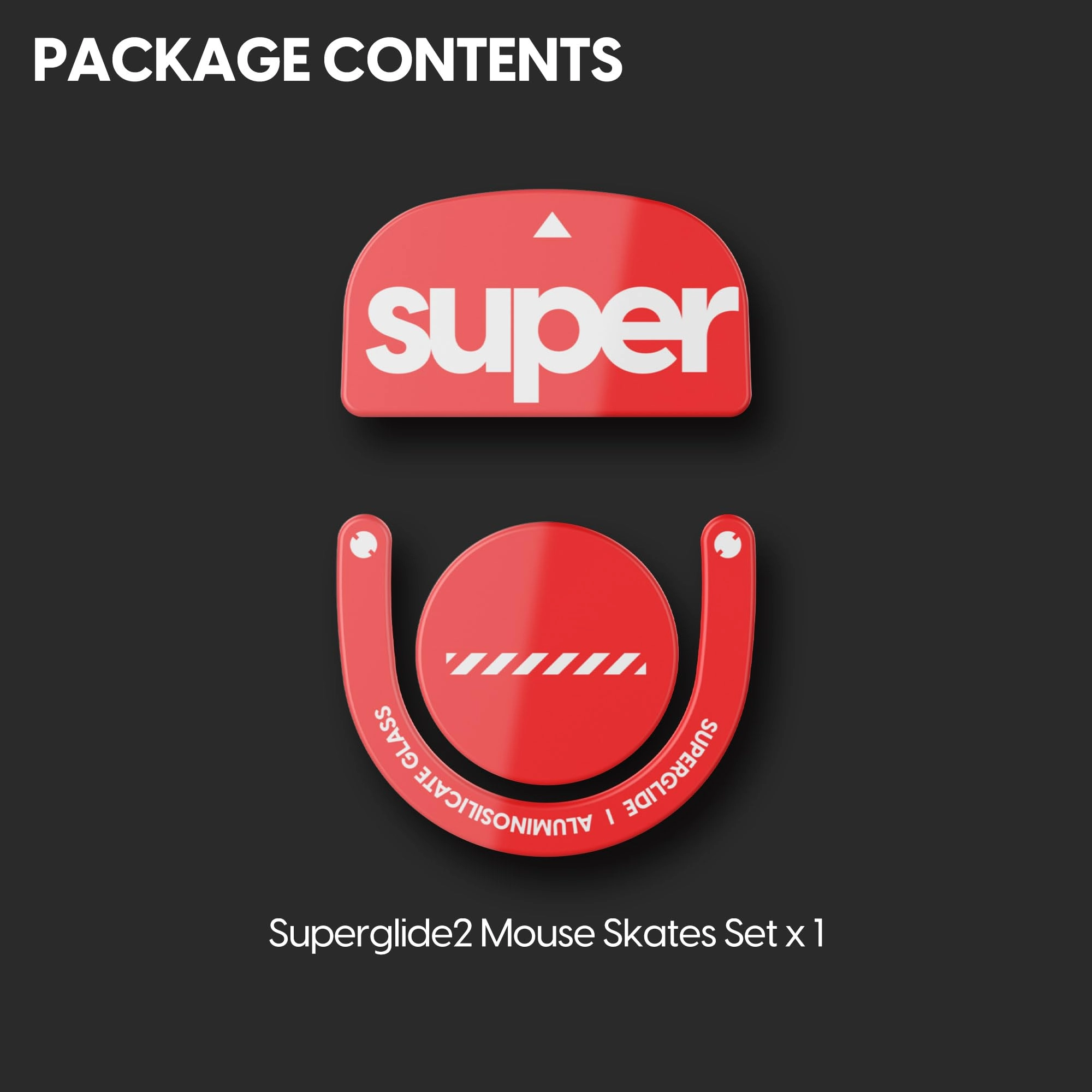 Superglide Glass Gaming Mouse Pad